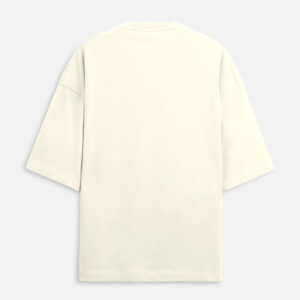 Alternative view of French Terry Oversized T-Shirt - Off White