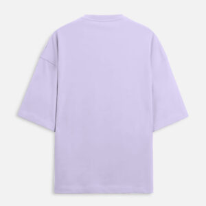 Alternative view of French Terry Oversized T-Shirt - Lavender
