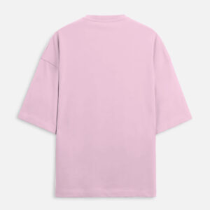 Alternative view of French Terry Oversized T-Shirt - Baby Pink