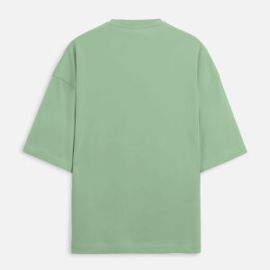 Alternative view of French Terry Oversized T-Shirt - Jade