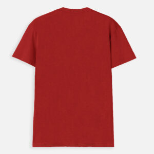 Alternative view of Men's V Neck T-Shirt - Red