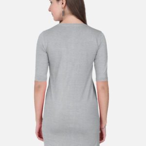 Alternative view of T-Shirt Dress - Grey