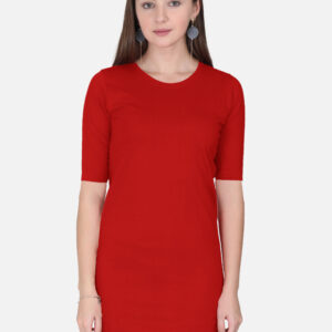 T-Shirt Dress - Red