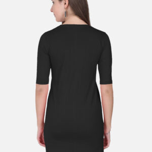 Alternative view of T-Shirt Dress - Black