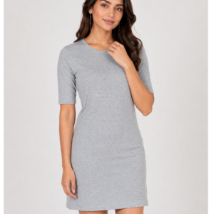 T-Shirt Dress - Grey