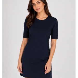T-Shirt Dress - Navy Blue