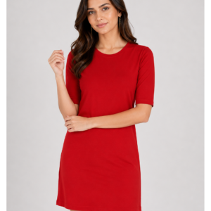 T-Shirt Dress - Red