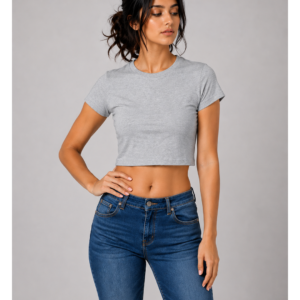 Crop Top - Grey