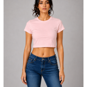 Crop Top - Baby Pink