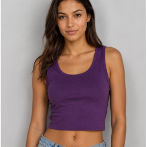 Crop Tank - Purple