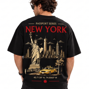 New York - Liberty Oversized T Shirt