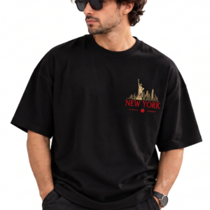 Alternative view of New York - Liberty Oversized T Shirt