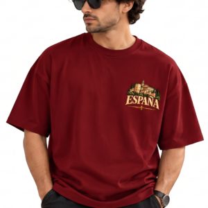 Alternative view of Spain - España Oversized T Shirt